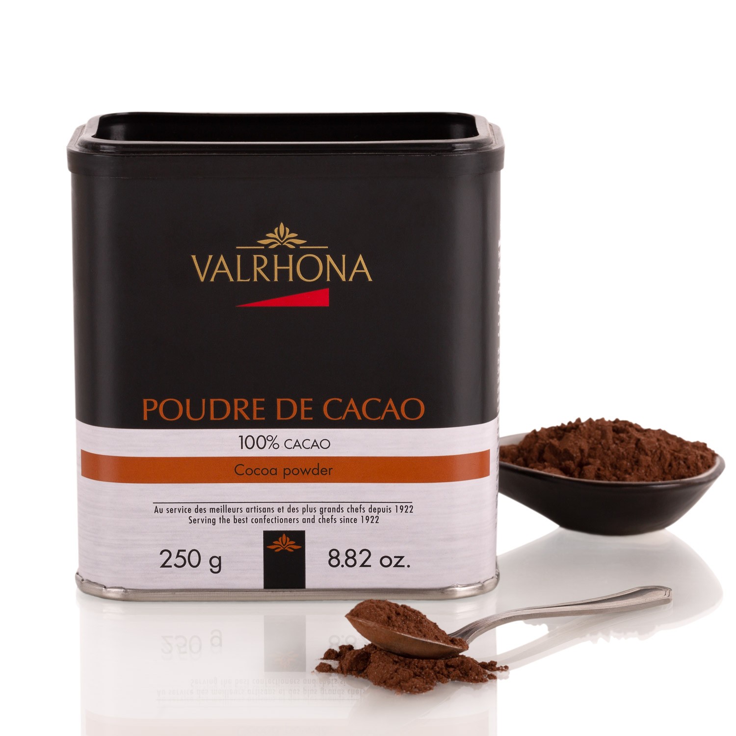 VALRHONA Poudre de Cacao Kakaopulver 100% Kakao 250 g 