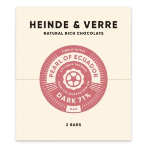 Heinde & Verre Pearl of Ecuador 71% Tafelschokolade