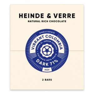 Heinde & Verre Vibrant Colombia 71% Tafelschokolade